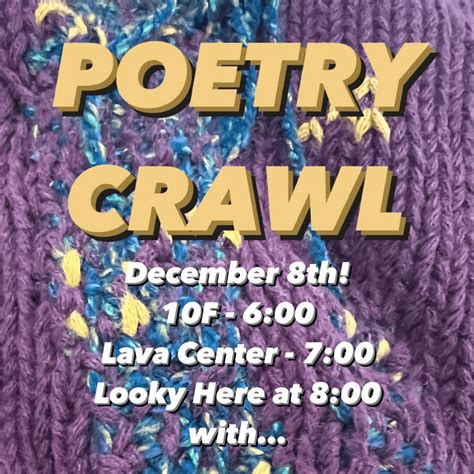 Poetry Crawl - Visit Greenfield, MA