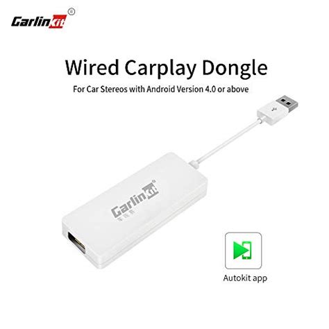 Buy Carlinkit Wired CarPlay Dongle Android Auto for Car Radio with ...
