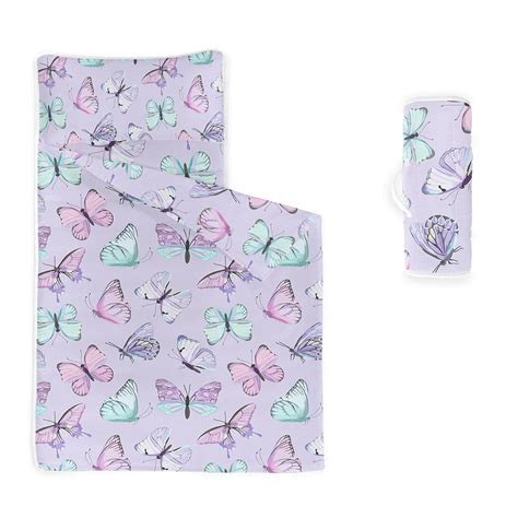 Axolotl Butterfly Kids Nap Mat Set with Pillow Quilt,Great for Napping ...