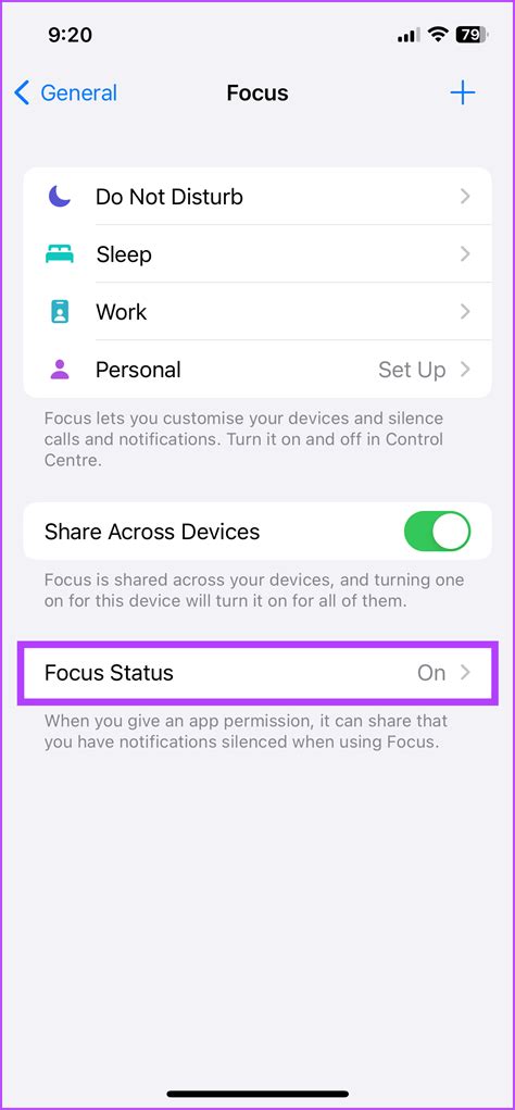 What Is Share Focus Status on iPhone and How to Use It - Guiding Tech