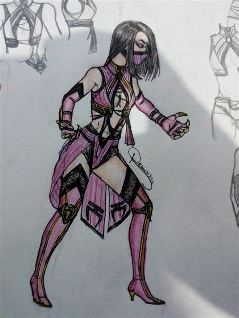 Mortal Kombat Mileena Drawing