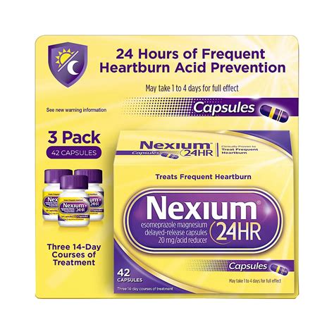 Nexium 24HR Acid Reducer, 42 ct. | BJ's Wholesale Club