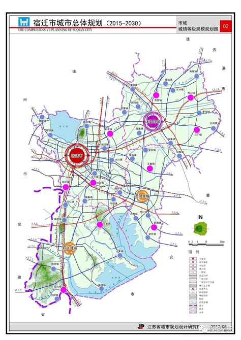 划重点！《宿迁市城市总体规划 (2015-2030)》草案干货和规划图！