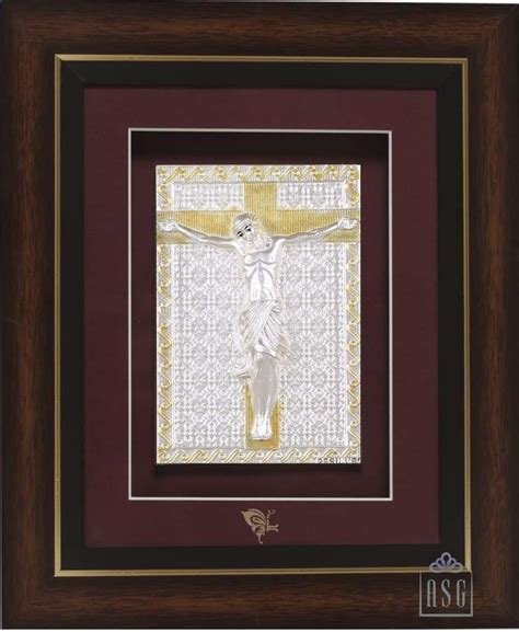 Pure Silver Jesus Christ Frame by Krysaliis Isvara
