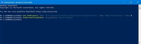 Image result for PowerShell Command for Remote Access