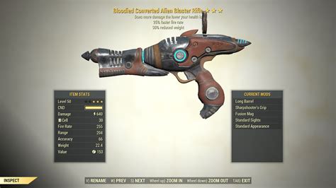 Image result for Alien Fallout 76 Alien Blaster