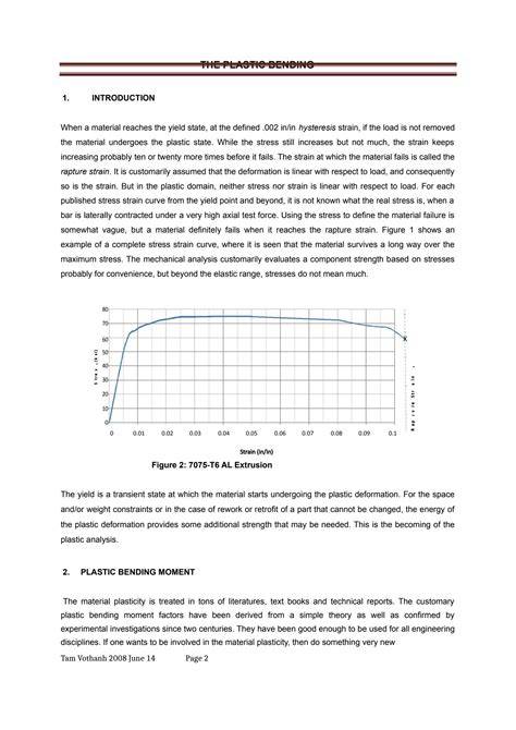 SOLUTION: The bending beyond elasticity | mechanics of material complete assignment - Studypool
