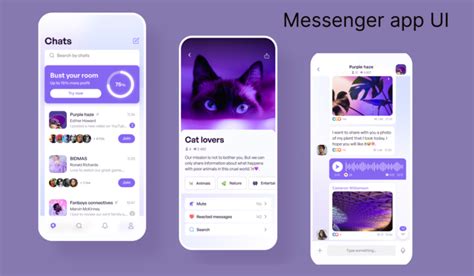 Image result for Messenger UI Android vs iOS