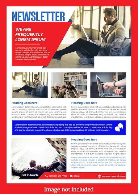 Newsletter Design 的图像结果