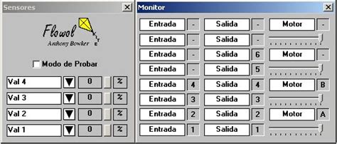 2.4 Selección y monitorización de la interfaz de control con Flowol