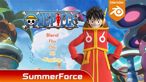 Luffy Egghead - One Piece 3D Model by Summerforce