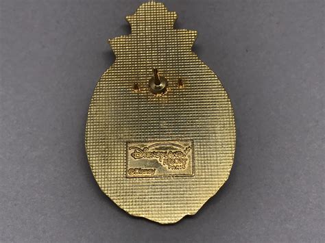 Phantom Manor Disney Pin (back) | Disney pins, Pin backs, Disney