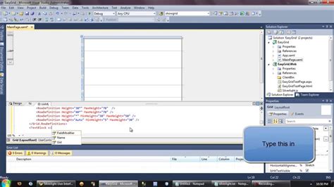 Image result for Silverlight Project Tutorial