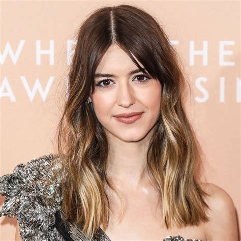 Middle Part Bangs 20 Middle Part Hairstyles