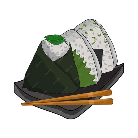 Onigiri | Premium Vector
