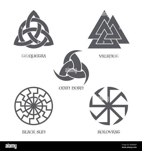 Nordic Mythology Symbols