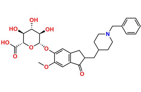 5-O-Desmethyl Donepezil Glucuronide (Mixture of Diastereomers) | CAS No ...