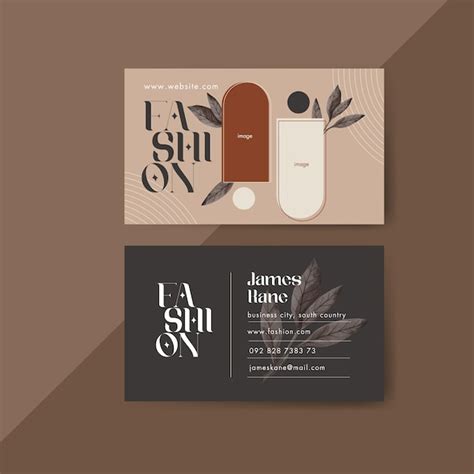 Business Card Design for Fashion 的图像结果