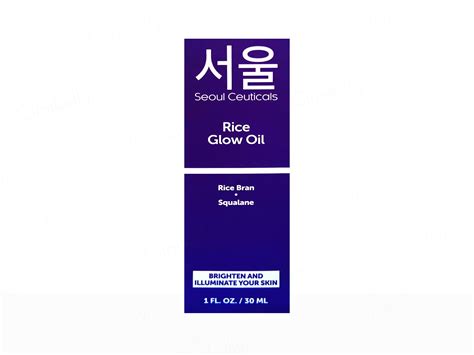 Buy SeoulCeuticals Rice Glow Face Oil Online at Best Price | Clinikally