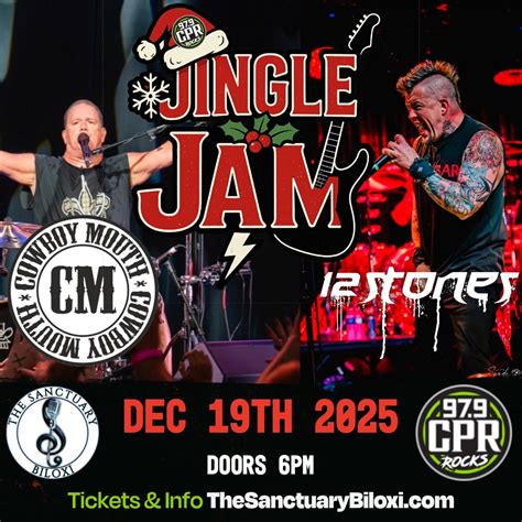 97.9 CPR Jingle Jam with Cowboy Mouth and 12 Stones, 156 Camellia St ...