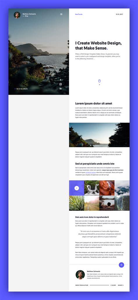 Image result for Blog Post Layout