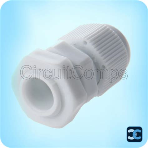 PG7 Waterproof IP68 Nylon Plastic Cable Gland Connector – Circuitcomps