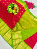 Kuppadam Pattu Kanchi Border Saree – www.vannamayil.com