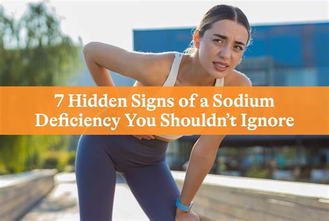 7 Hidden Signs of a Sodium Deficiency You Shouldn't Ignore — Seeking Health