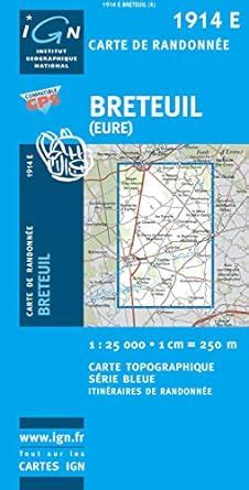 Buy Breteuil / (Eure) gps (1914E) (Série Bleue) Book Online at Low ...