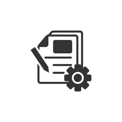 contract management icons symbol vector elements for infographic web ...