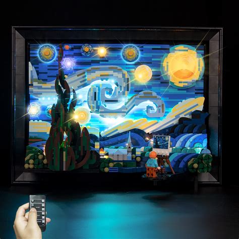 Buy Rorliny LED Light Kit for Lego 21333 Vincent Van Gogh - The Starry ...
