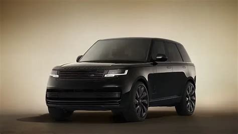Range Rover SV Black Breaks Cover!