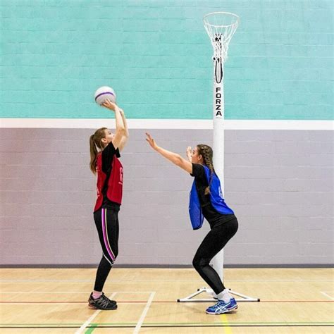 FORZA Alu80 Netball Posts [INF Regulation] | Net World Sports