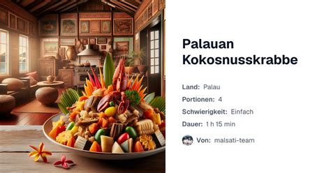Palauan Kokosnusskrabbe – Rezept | malsati