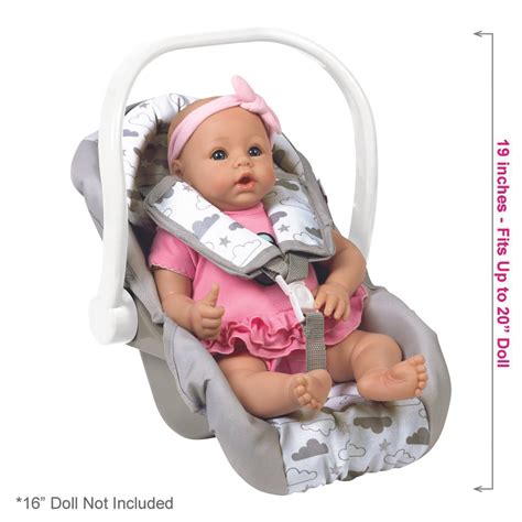 Adora Baby Doll Car Seats for Dolls & Stuffed Animals Up to 20 inches