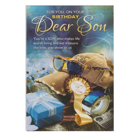 Son Birthday Card Small Delivery in Delhi NCR - ₹99.00 : Cake Express