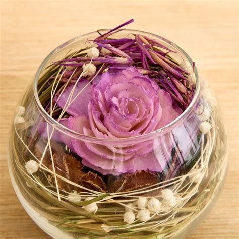 Buy Fiesta Lavender Floral Potpourri Arrangement in Glass Jar from Home ...