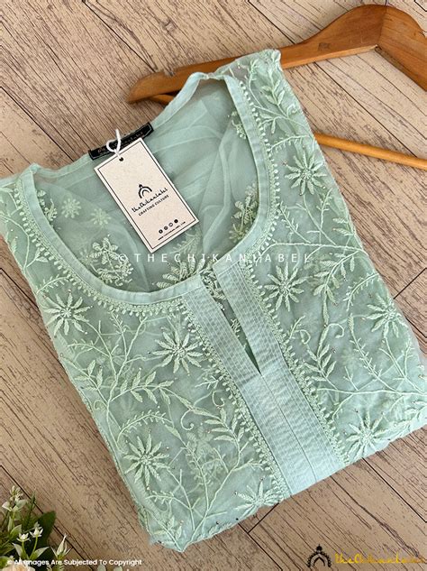 Chikankari Unstitched Suits | Lucknow chikankari Unstitched Suits