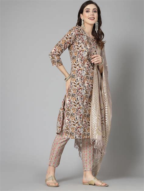 Cotton Kurta Sets with Dupatta for Womens – stylumin