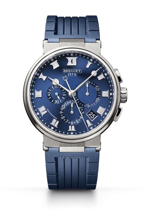 Montres Breguet | Marine Chronographe 5527 | 5527TI/Y1/5WV