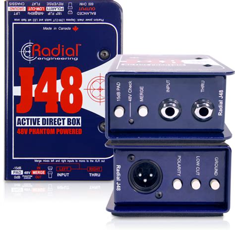 Radial DI Boxes | A.C. Entertainment Technologies Ltd