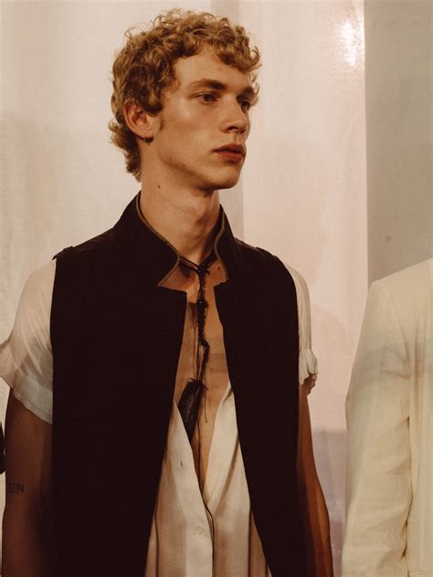 Romance reigns at Ann Demeulemeester Menswear | Dazed
