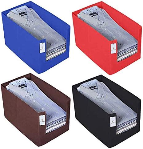 Kuber Industries 6 Piece Non Woven Shirt Stacker Wardrobe Organizer Set ...