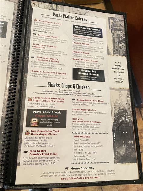 Goodfellas Cafe In Corona