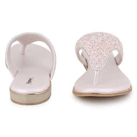 Comfort Peach Rose Gold Slip on Flats for Women K90157 - Pepitoes