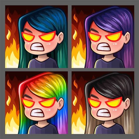 Anime Girl Face Angry Images - Free Download on Freepik