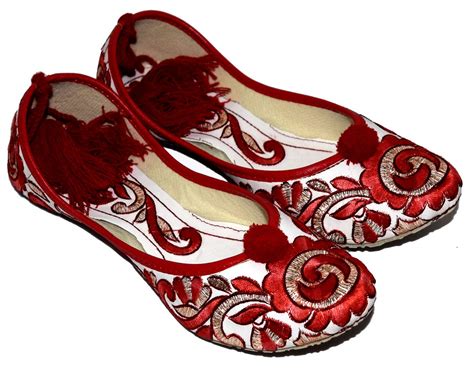 Sona Mona Creations Multi Color Ethnic Mojari: Buy Online at Low Prices ...