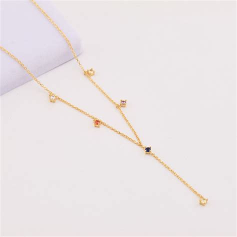 Emily Y-shaped necklace – KIMARA