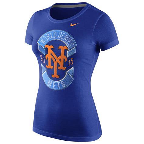 Nike New York Mets Women's Royal 2015 World Series Bound Cotton T-Shirt