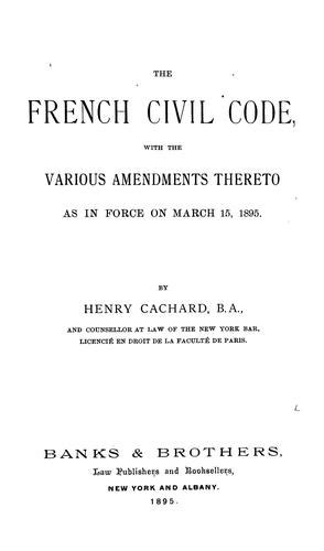 Image result for French Civil Code